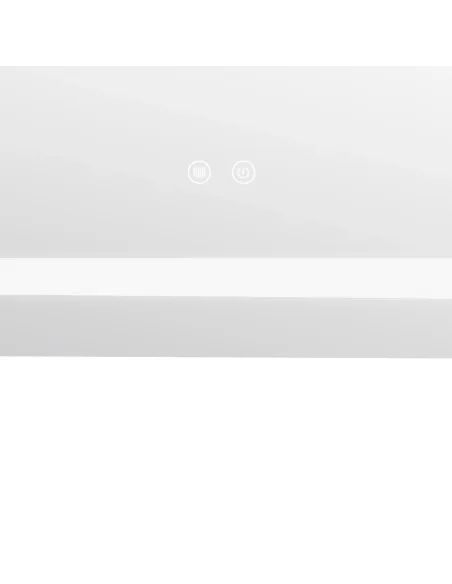 Дзеркало для ванної кімнати Lidz Kubis KU1 LDKU60070049285, 700х600 мм, з LED-підсвічуванням Touch, з антизапотіванням, регулято