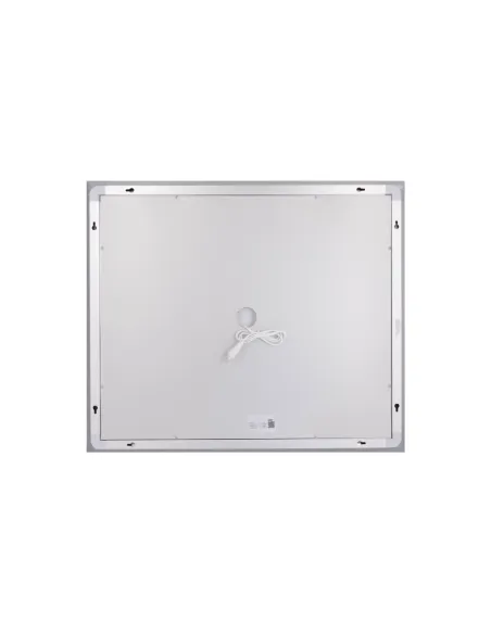 Дзеркало для ванної кімнати Lidz Kubis KU1 LDKU60070049285, 700х600 мм, з LED-підсвічуванням Touch, з антизапотіванням, регулято