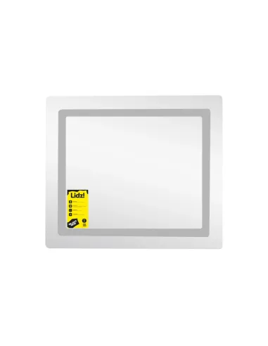 Дзеркало для ванної кімнати Lidz Kubis KU1 LDKU60070049286, 700х600 мм, з LED-підсвічуванням Touch, з антизапотіванням, регулято