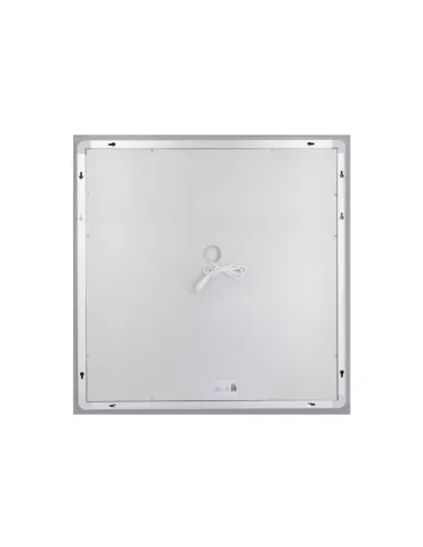 Дзеркало для ванної кімнати Lidz Kubis KU1 LDKU70070049287, 700х700 мм, з LED-підсвічуванням Touch, з антизапотіванням, регулято