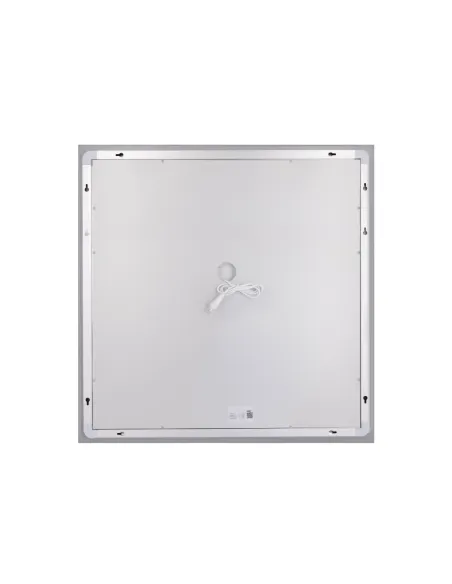 Дзеркало для ванної кімнати Lidz Kubis KU1 LDKU70070049287, 700х700 мм, з LED-підсвічуванням Touch, з антизапотіванням, регулято