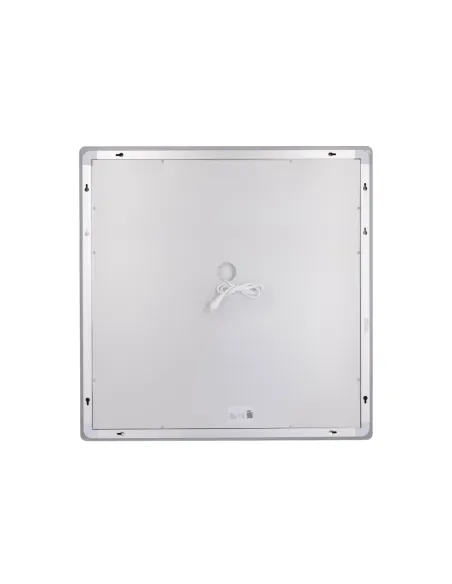 Дзеркало для ванної кімнати Lidz Kubis KU1 LDKU70070049288, 700х700 мм, з LED-підсвічуванням Touch, з антизапотіванням, регулято