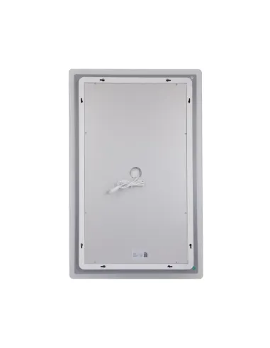 Дзеркало для ванної кімнати Lidz Kubis KU1 LDOR50080049291, 500х800 мм, з LED-підсвічуванням Touch, з антизапотіванням, регулято