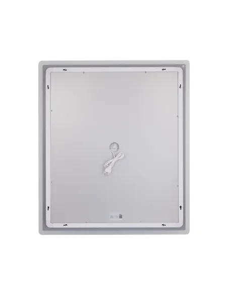Зеркало для ванной Lidz Kubis KU1 LDOR70080049293, 700х800 мм, с LED-подсветкой Touch, с антизапотеванием, регулятор яркости