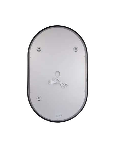 Дзеркало для ванної кімнати Q-Tap Scorpio (SC1) QTSC500800 Black, 500х800 мм, з LED-підсвічуванням Touch, з антизапотіванням, ре
