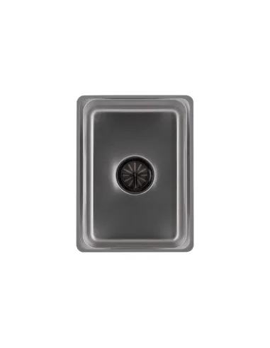 Мойка для кухни прямоугольная Lidz Handmade H7545 Brushed Steel 3,0/1,0 мм из нержавеющей стали