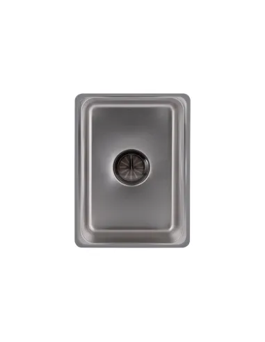 Мойка для кухни прямоугольнаяLidz Handmade H6845 Brushed Steel 3,0/1,0 мм из нержавеющей стали
