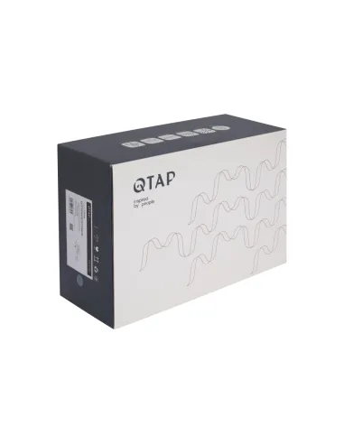 Смеситель для ванны Q-Tap Crow QTCRO259CRM48646 Chrome с душевым набором, хром, короткий излив
