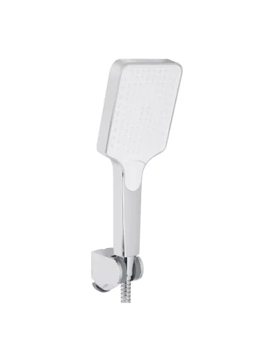 Смеситель для ванны Q-Tap Crow QTCRO260CRM48647 Chrome с душевым набором, хром, длинный поворотный излив