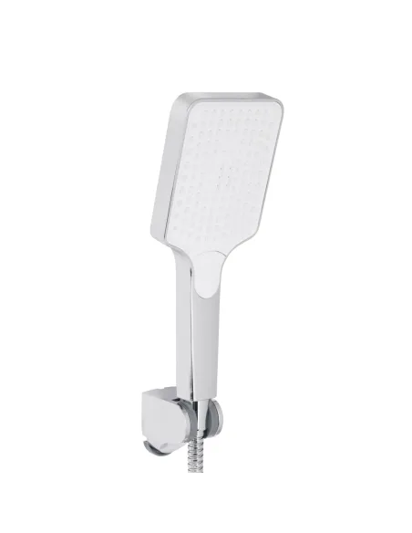 Смеситель для ванны Q-Tap Crow QTCRO260CRM48647 Chrome с душевым набором, хром, длинный поворотный излив