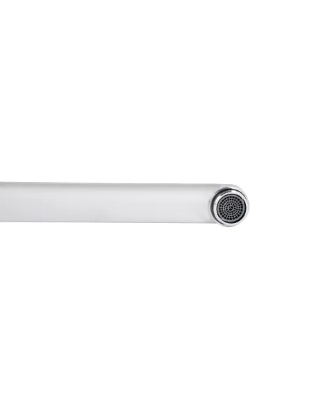 Смеситель для ванны Q-Tap Crow QTCRO260CRM48647 Chrome с душевым набором, хром, длинный поворотный излив