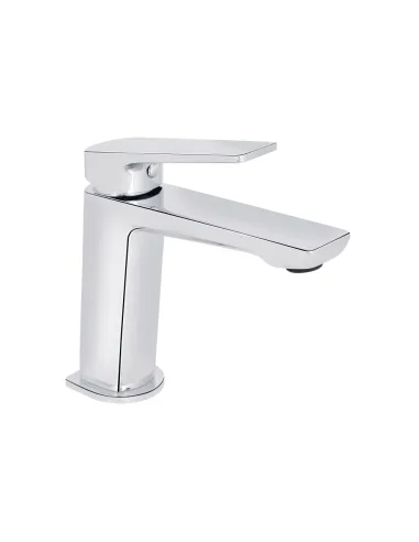Смеситель для умывальника низкий Q-Tap Crow QTCRO270CRM48644 Chrome, однорычажный