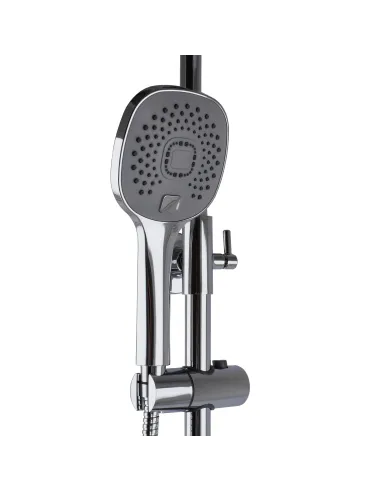 Душева система Globus Lux BETTA GLBE-2002 висота 143 см, з гігієнічною лійкою, без виливу, одноважільна