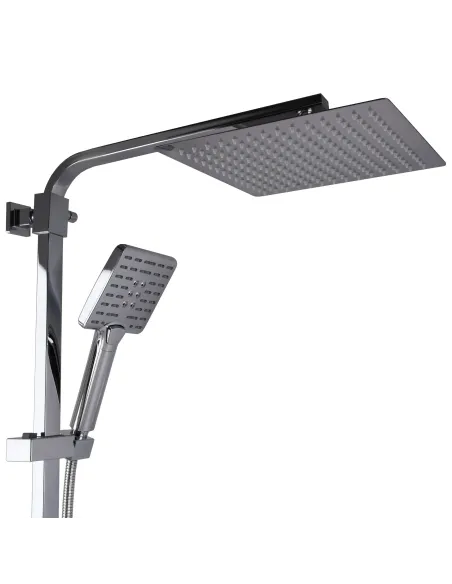 Душевая система Globus Lux Lux PIANO GLPN-0099 с поворотным изливом, высота 145 см, однорычажная, с клавишами-переключателями