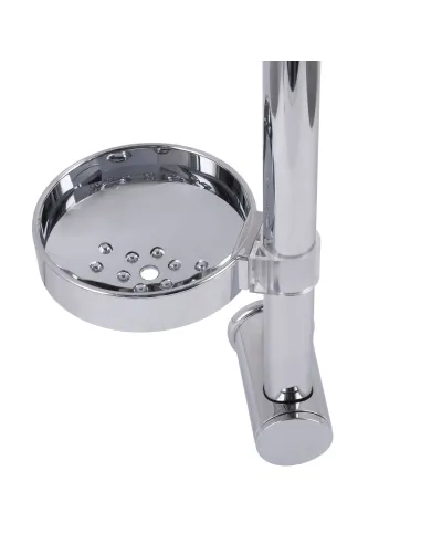 Душова стійка Globus Lux BT-111D, довжина 66 см, з мильницею, регульована