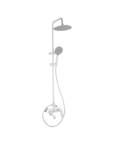 Душова система Plamix Lucas-008-J White PM0756 з виливом