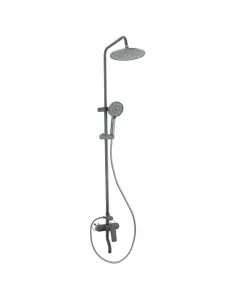 Душова система Plamix Lucas-009-J Graphite PM6102 з виливом