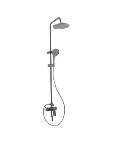 Душова система Plamix Lucas-009-J Graphite PM6102 з виливом