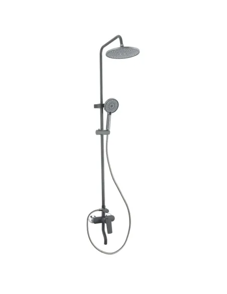 Душевая система Plamix Lucas-009-J Graphite PM6102 с изливом