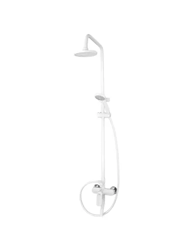 Душова система Plamix Lucas-009-J White PM0712 з виливом