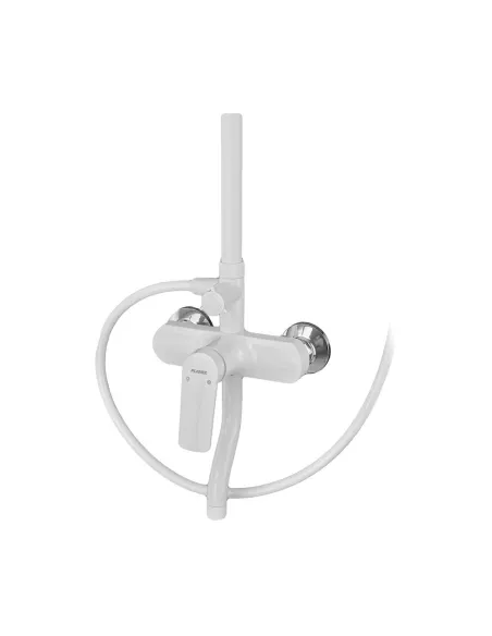 Душова система Plamix Lucas-009-J White PM0712 з виливом