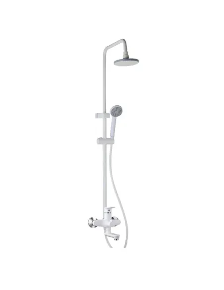 Душевая система Plamix OSCAR-008-J White PM0700 с изливом