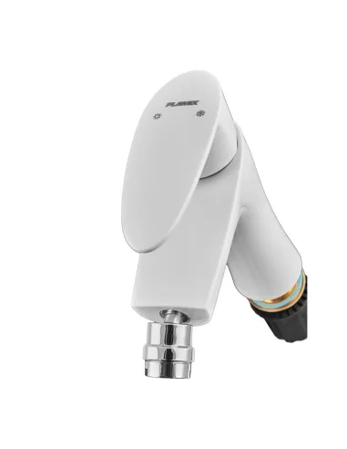 Змішувач для біде Plamix Cezar-002 SET White PM0731