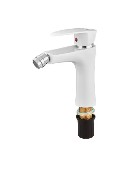 Смеситель для биде Plamix Cezar-002 SET White PM0731