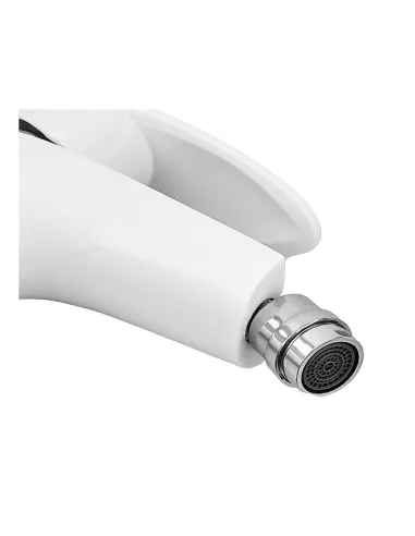 Смеситель для биде Plamix Cezar-002 SET White PM0731
