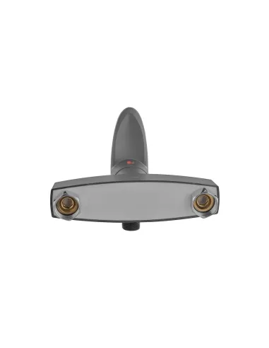 Смеситель для душа Plamix CEZAR-003 SET Graphite PM0689 с душевым набором
