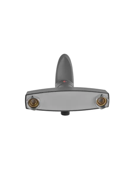 Змішувач для душу Plamix CEZAR-003 SET Graphite PM0689 із душовим набором