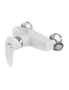 Смеситель для душа Plamix Cezar-003 White PM0733 однорычажный
