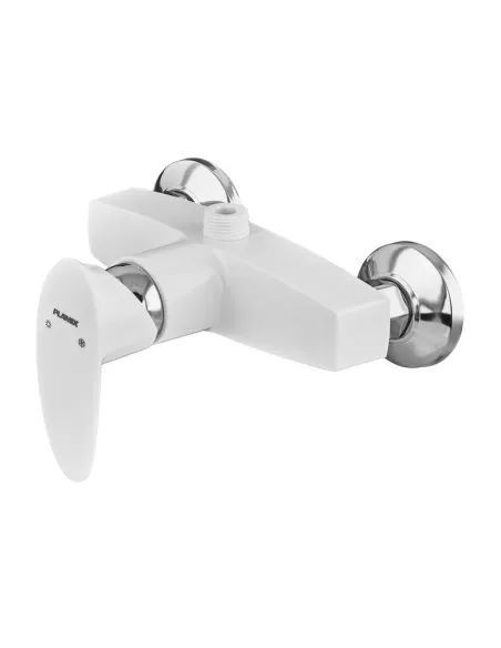 Смеситель для душа Plamix Cezar-003 White PM0733 однорычажный