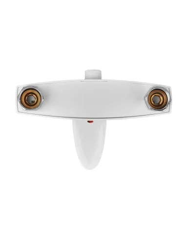 Змішувач для душу Plamix Cezar-003 White PM0733 одноважільний