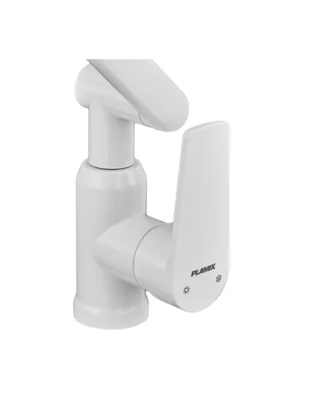Смеситель для умывальника Plamix Oscar-001-FX SET PM6105, однорычажный, с регулируемым изливом