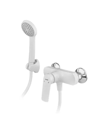 Змішувач для душу Plamix Lucas-003 SET White PM0711 з душовим набором