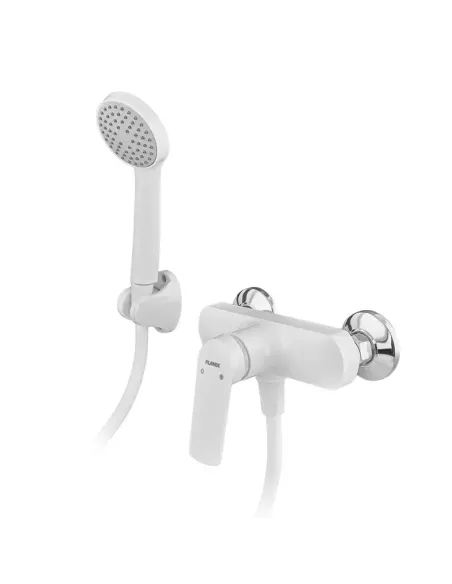 Змішувач для душу Plamix Lucas-003 SET White PM0711 з душовим набором