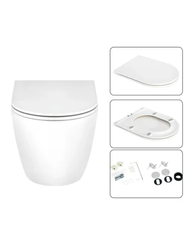 Інсталяція з унітазом Q-Tap Scorpio Ultra Quiet QT1433053EUQW45167 4 в 1, 520x365x365, клавіша змиву лінійна Matt Black