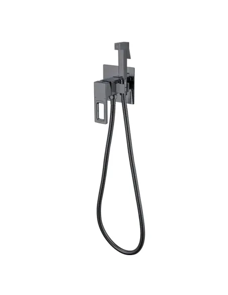 Смеситель для биде Koer KB-23009-07 KR5983 с гигиеническим душем, графит
