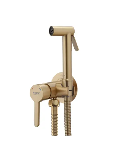 Смеситель для биде Koer KB-23029-12 KR5504 с гигиеническим душем, золото