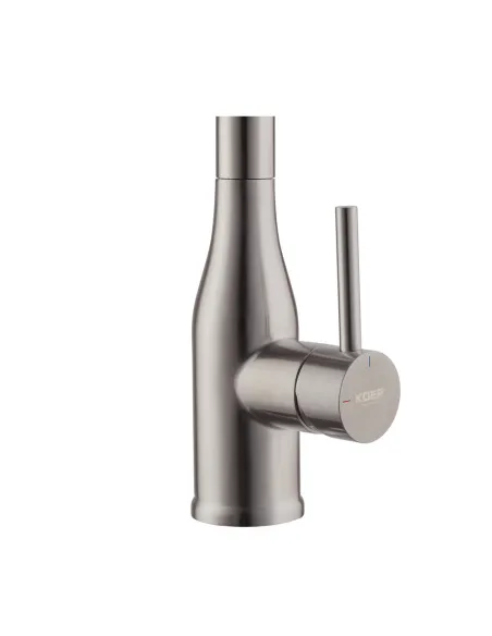 Смеситель для кухни с гибким изливом Koer KI-70026-02 KR5209, черный гофроизлив