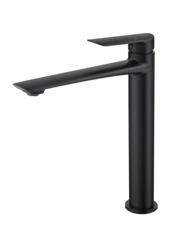 Смеситель для умывальника Koer KB-11028-05 KR5294, однорычажный, черный, высокий