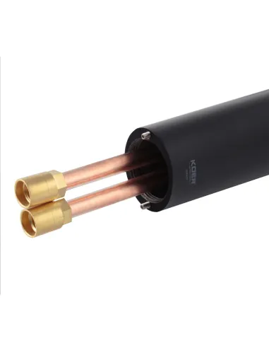 Смеситель для умывальника Koer KB-11028-05 KR5294, однорычажный, черный, высокий