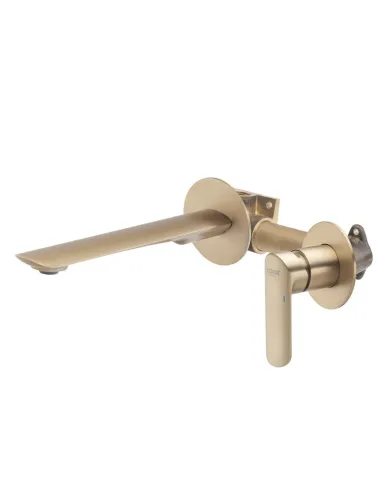 Змішувач для умивальника Koer KB-16028-12 KR5299 золото прихованого монтажу