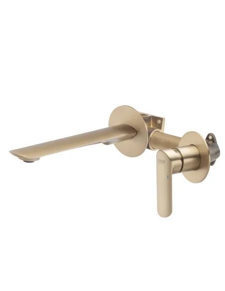 Змішувач для умивальника Koer KB-16028-12 KR5299 золото прихованого монтажу