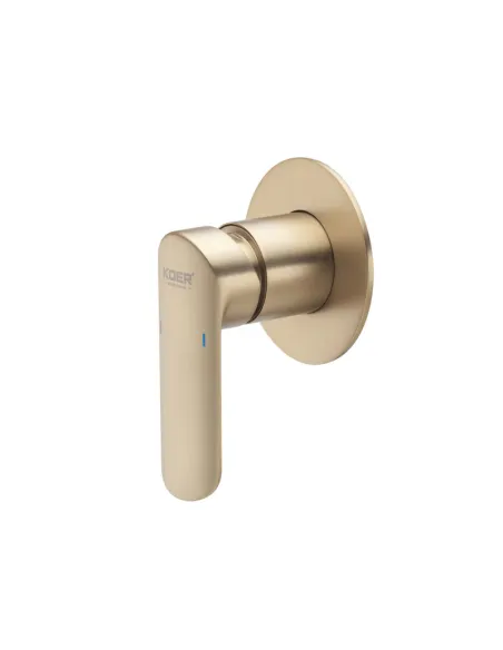 Змішувач для умивальника Koer KB-16028-12 KR5299 золото прихованого монтажу