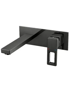Змішувач для умивальника Koer KB-16009-07 KR5981 графіт, прихованого монтажу