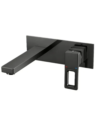 Смеситель для умывальника Koer KB-16009-07 KR5981 графит, скрытого монтажа