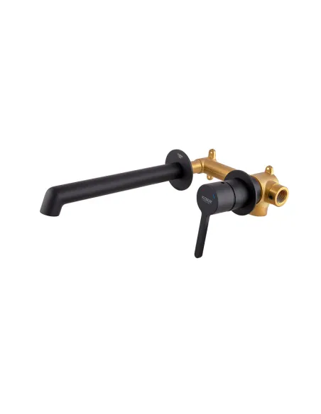 Смеситель для умывальника Koer KB-16029-05 KR5489 черный, скрытого монтажа