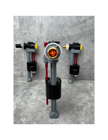 Запорная арматура на унитаз Koer KT-0107-3/8 дюйма, боковое подключение